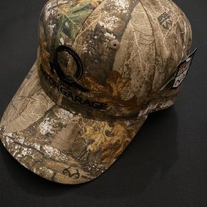 Real tree mossy oak camouflage camo hat cap